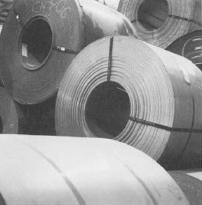 Through the ups and downs in the steel markets, United States Steel remained dedicated to being the dominant producer of America's steel. Reproduced by permission of Corbis Corporation (Bellevue).