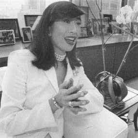 Avon CEO Andrea lung was the first woman to head the cosmetics giant. Reproduced by permission of AP/Wide World Photos.