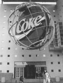 The entrance to the Coca-Cola Museum in Atlanta, Georgia. Reproduced by permission of Corbis Corporation (Bellevue).