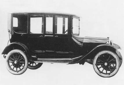 One of the first cars manufactured by the Dodge Brothers in Detroit, Michigan, in 1918. Reproduced by permission of Corbis Corporation (Bellevue).