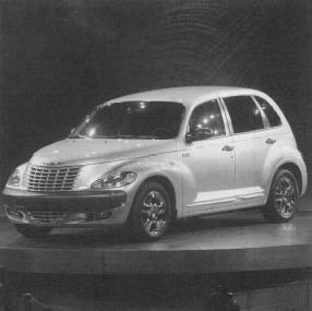 The Chrysler PT Cruiser was introduced at the 1999 North American International Auto Show in Detroit, Michigan. Reproduced by permission of AP/Wide World Photos.